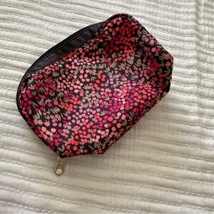 LeSportsac small zip floral pouch